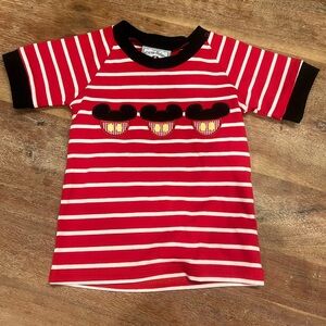 Three sisters Mickey‎ Mouse embroidered shirt size 9 months
